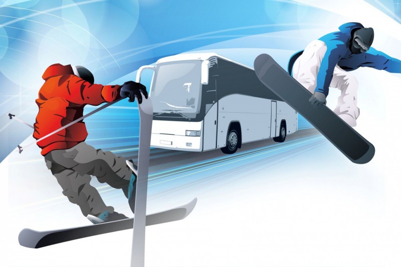 BUS A LA NEIGE au départ de votre ville