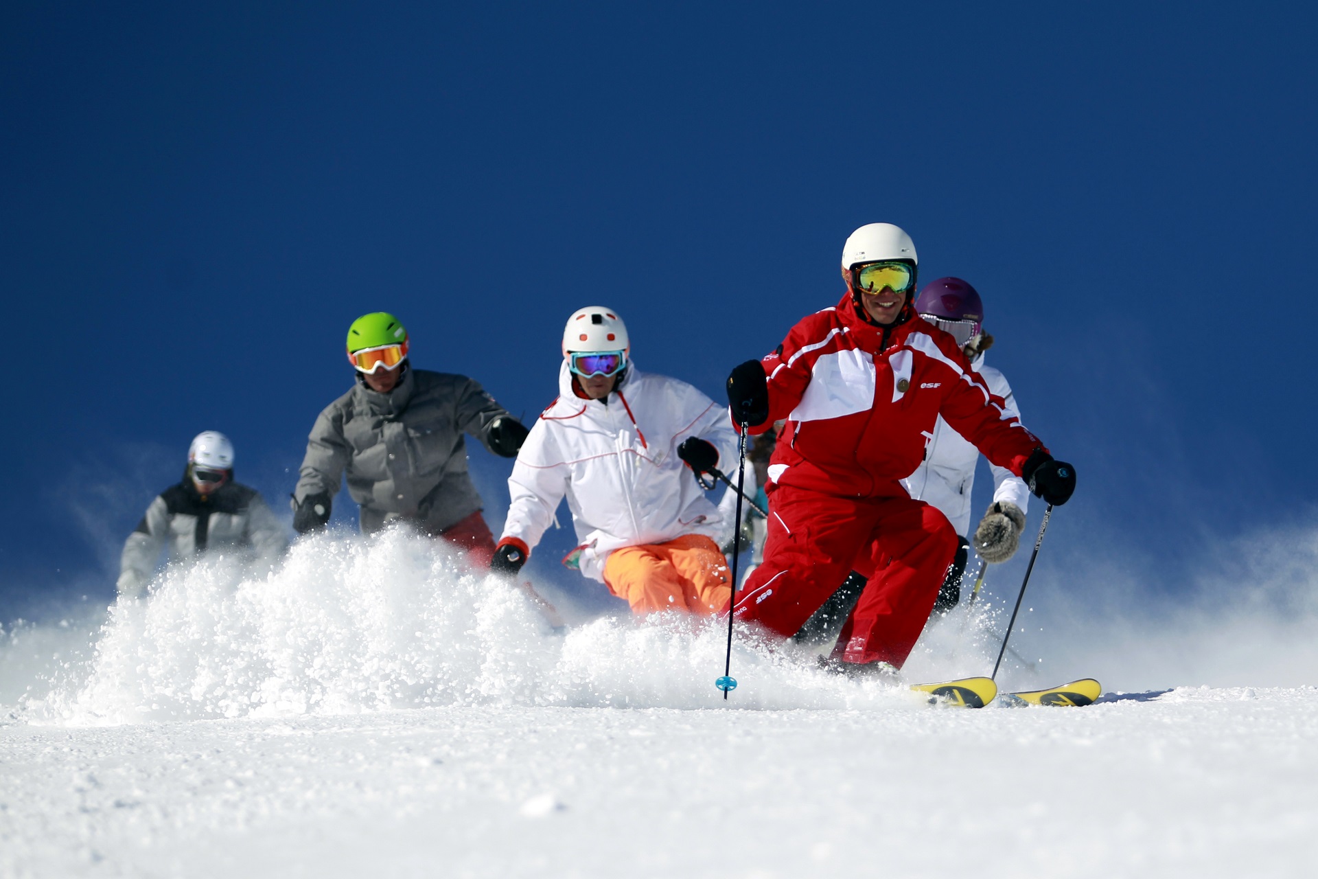 En hiver : les activités groupe aux Rousses