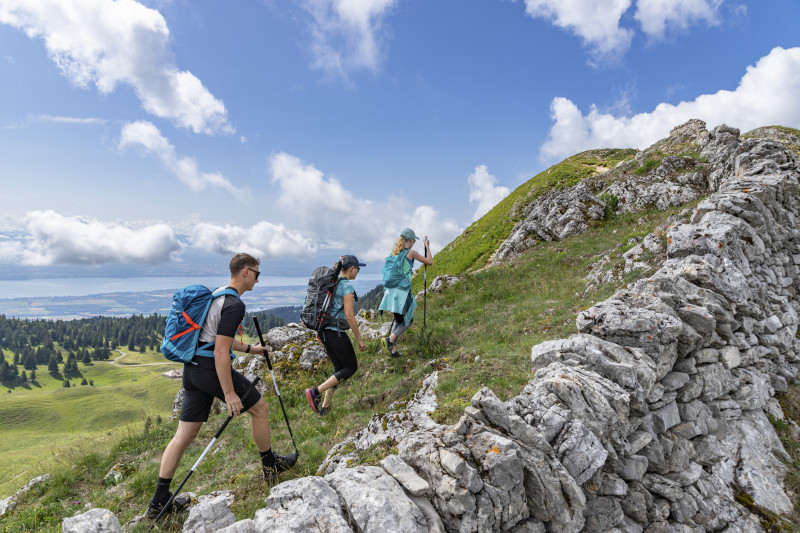 activité - randonnée - groupes - station des rousses - jura - montagne - été