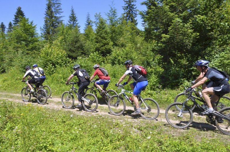 Sortie VTT - Station des Rousses - Groupe - Jura