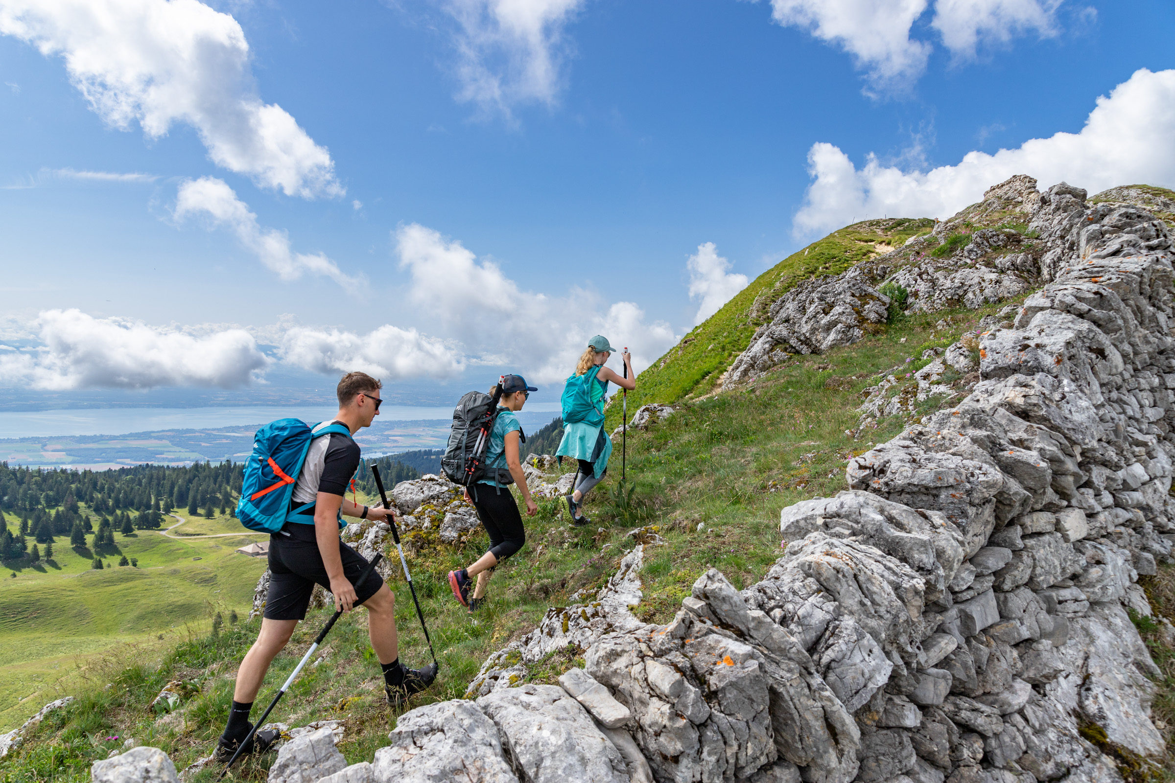 randonnée - station des rousses - jura - montagne - sommet - été