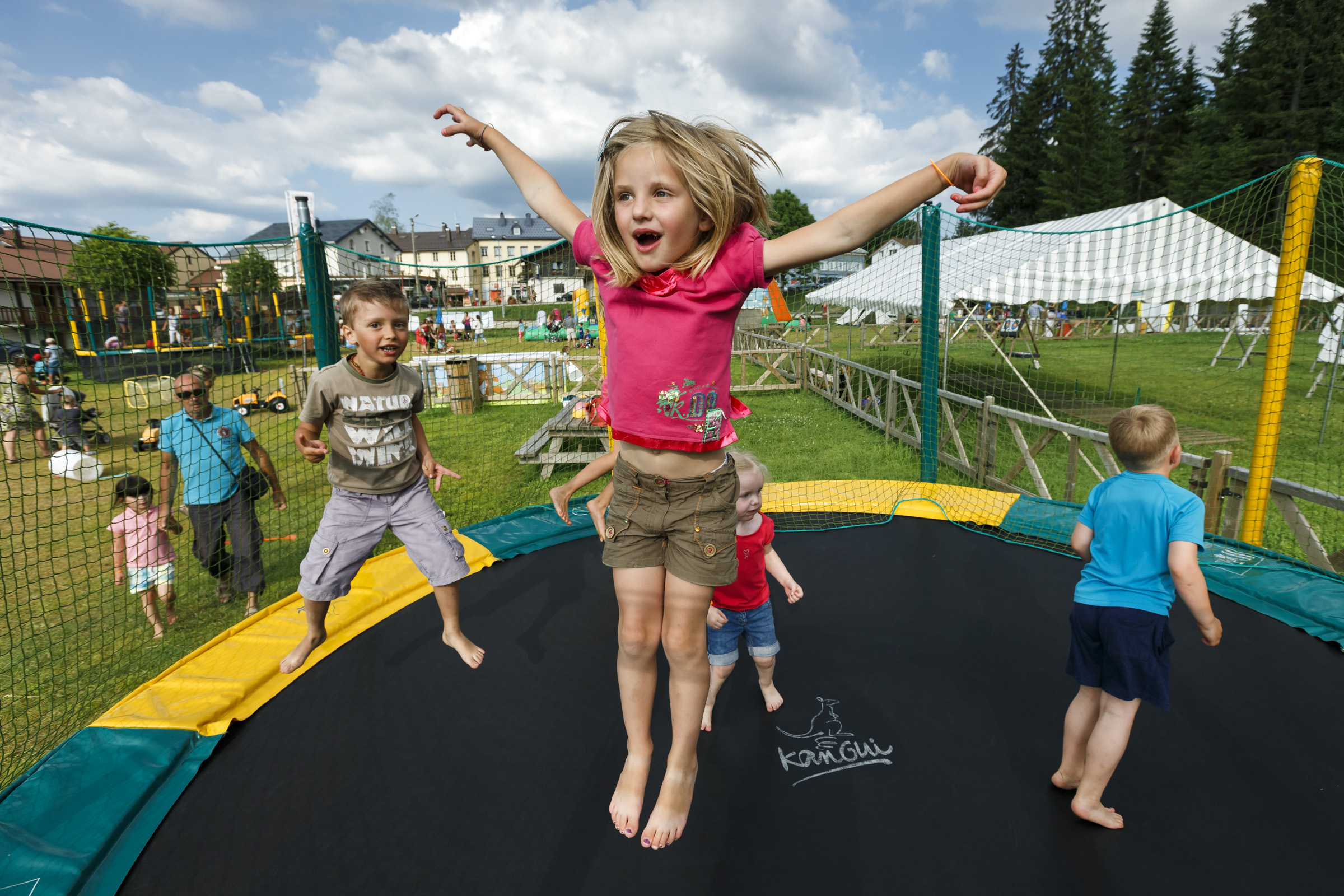 Jardin de Rouxy - Station des Rousses - Enfants - Groupe - Jura