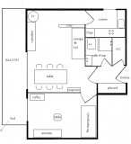 Plan appartement