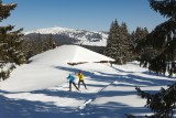 Sejour- ski de fond - raquettes - locations de vacances - Jura - Station des Rousses