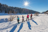 Ski-raquettes-neige-bus-Station des Rousses-Jura sur Léman-Haut Jura-Les Rousses