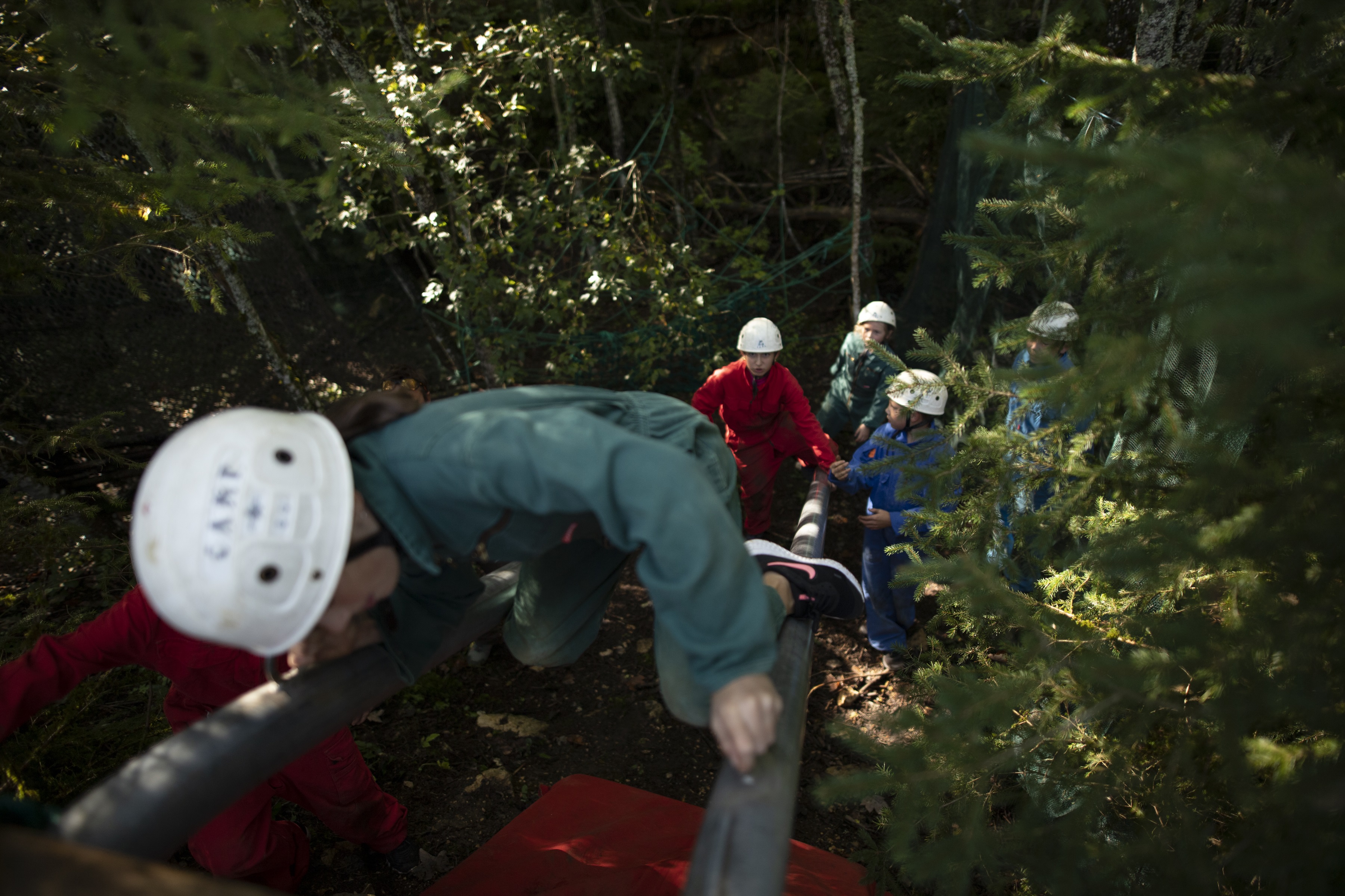 Parcours Commando - Activites - Station des Rousses - Jura - Groupe