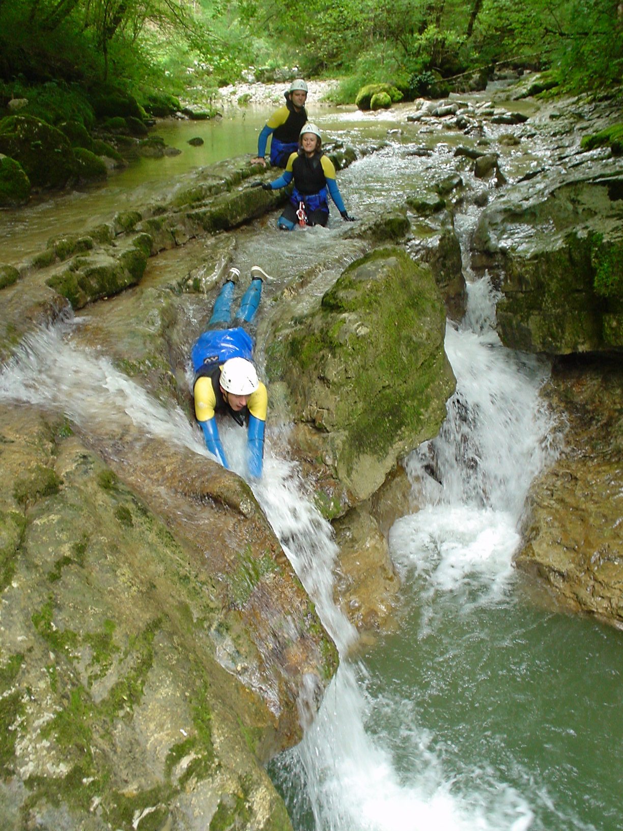 Randonnée Aquatique - Activités Sensation - Station des Rousses - Jura - Groupe