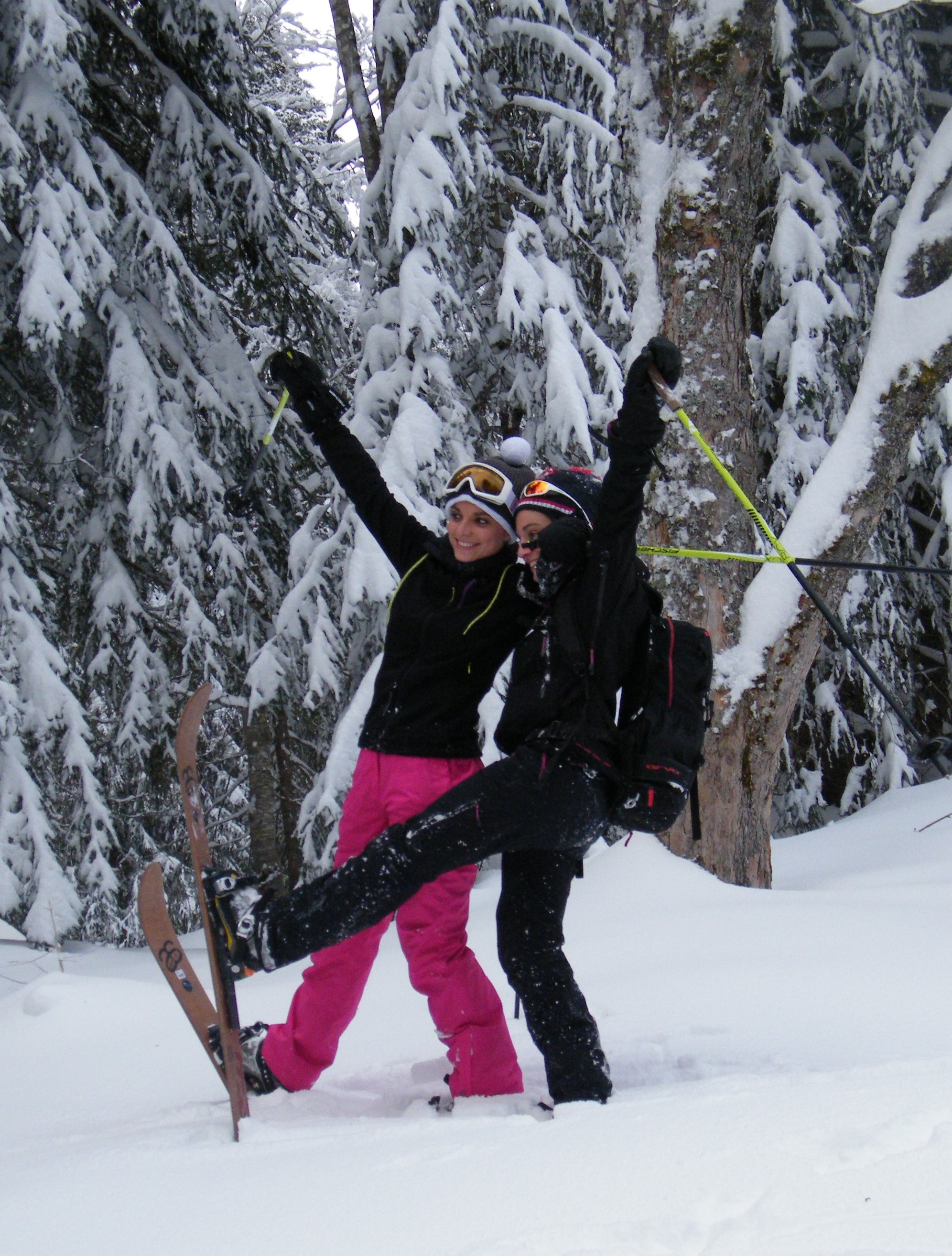 Ski - Raquettes - Station des Rousses - Jura - Sport - Hiver - Groupe