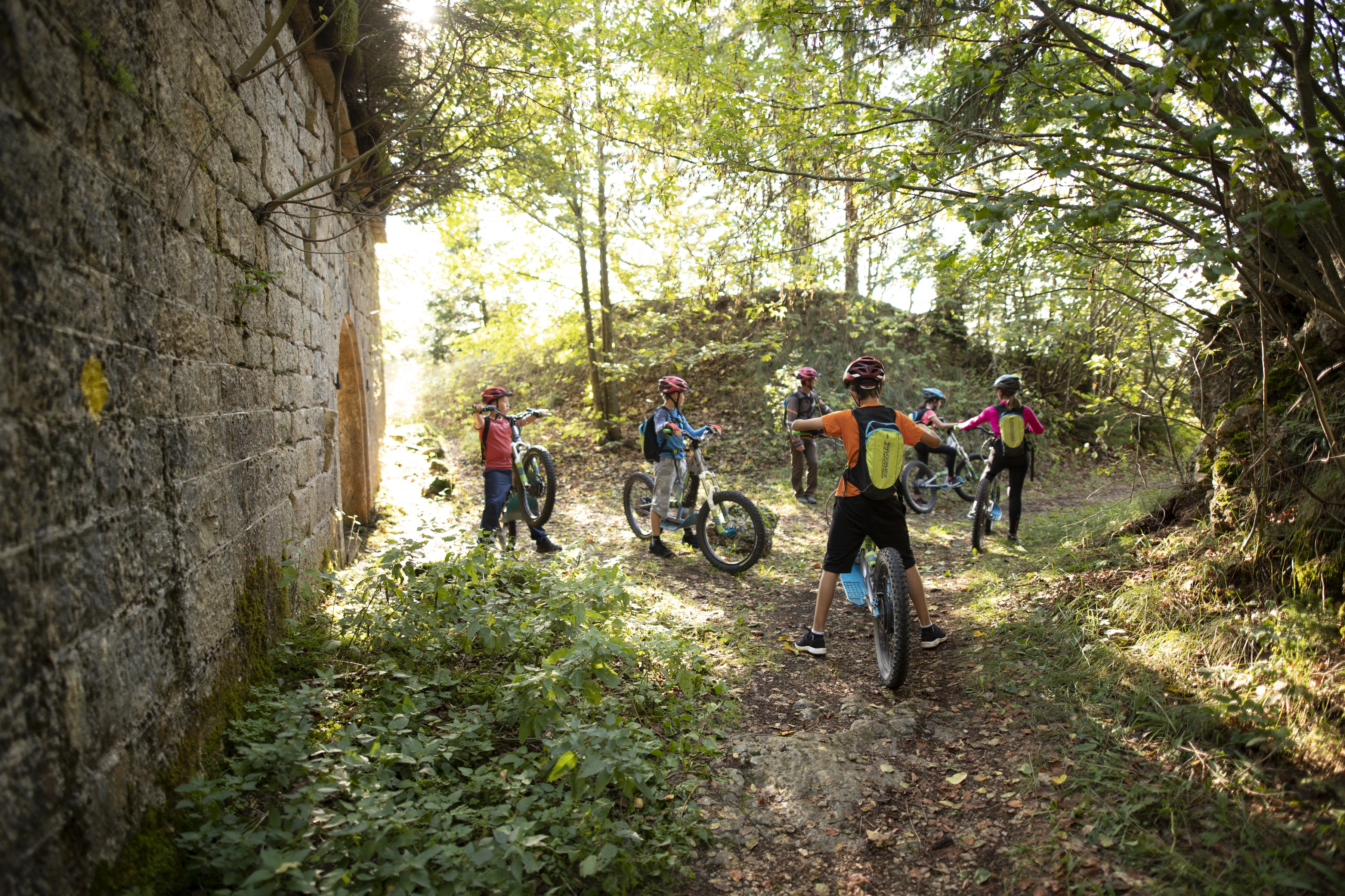 VTT - Activites - Station des Rousses - Jura - Groupe